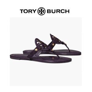 Tory Burch Miller Patent leather sandals NWT